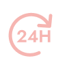 24時間サポート体制のアイコン